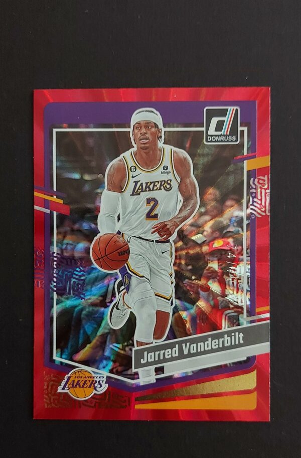 2023-24 Panini Donruss Jarred Vanderbilt #194 74/99 Red Laser