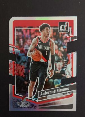 2023-24 Panini Donruss Anfernee Simons #97 60/75
