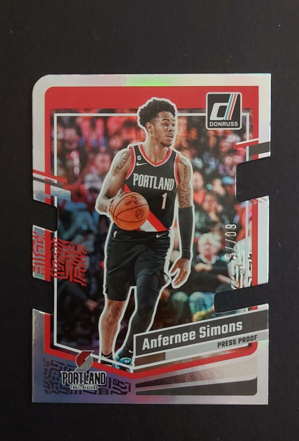 2023-24 Panini Donruss Anfernee Simons #97 60/75