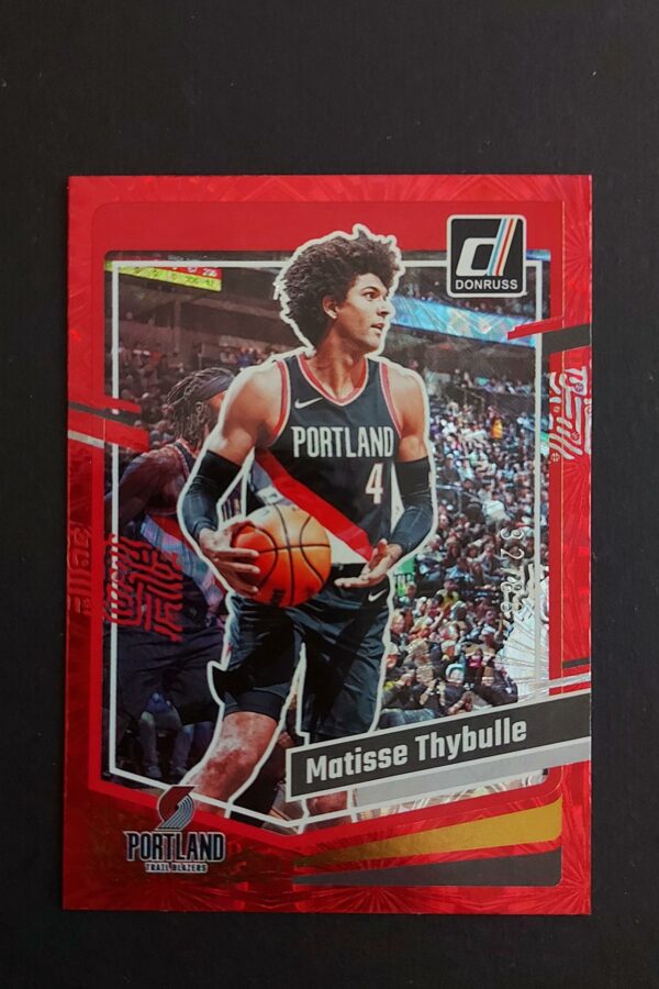 2023-24 Panini Donruss Matisse Thybulle #52 32/88 Red Fireworks