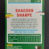 2023-24 Panini Donruss Shaedon Sharpe #124 50/99 Red Choice
