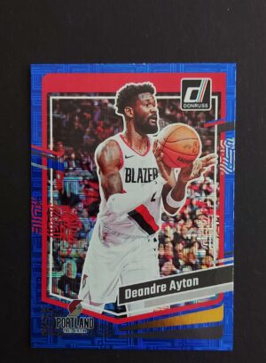2023-24 Panini Donruss Deandre Ayton #72 24/49 Blue Choice