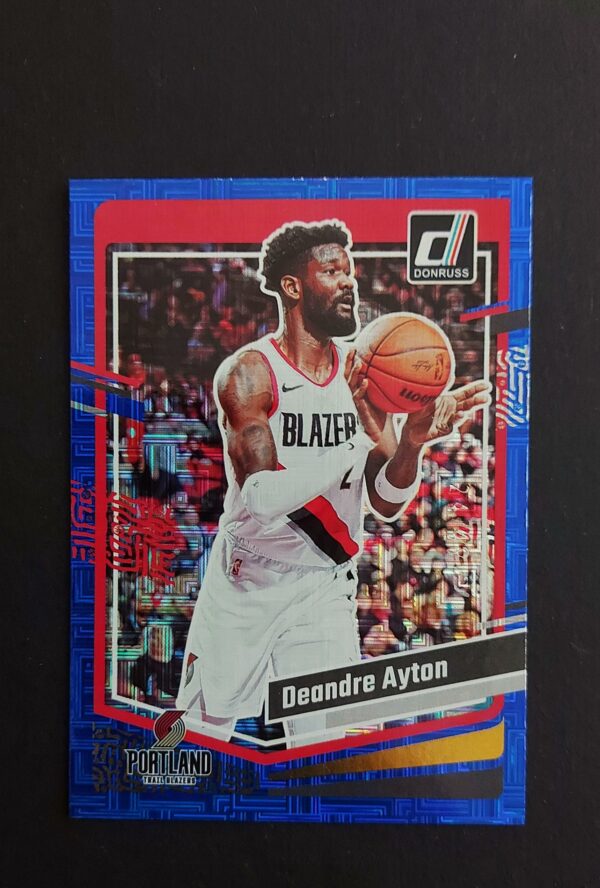 2023-24 Panini Donruss Deandre Ayton #72 24/49 Blue Choice