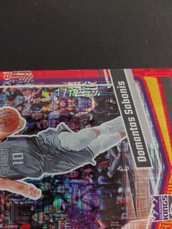 2023-24 Panini Donruss Domantas Sabonis #82 17/99 Red Choice
