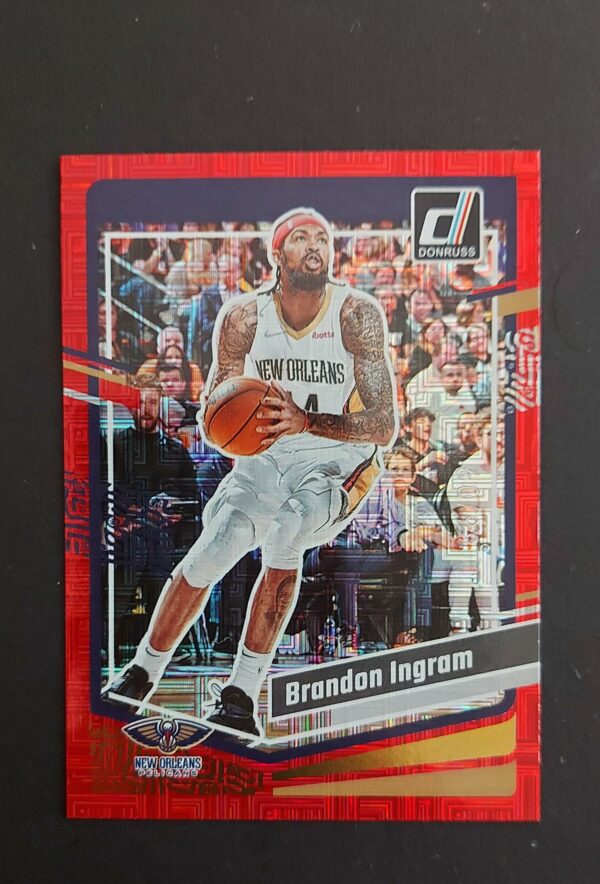 2023-24 Panini Donruss Brandon Ingram #30 60/99 Red Choice