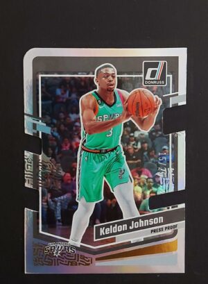 2023-24 Panini Donruss Keldon Johnson #50 15/25