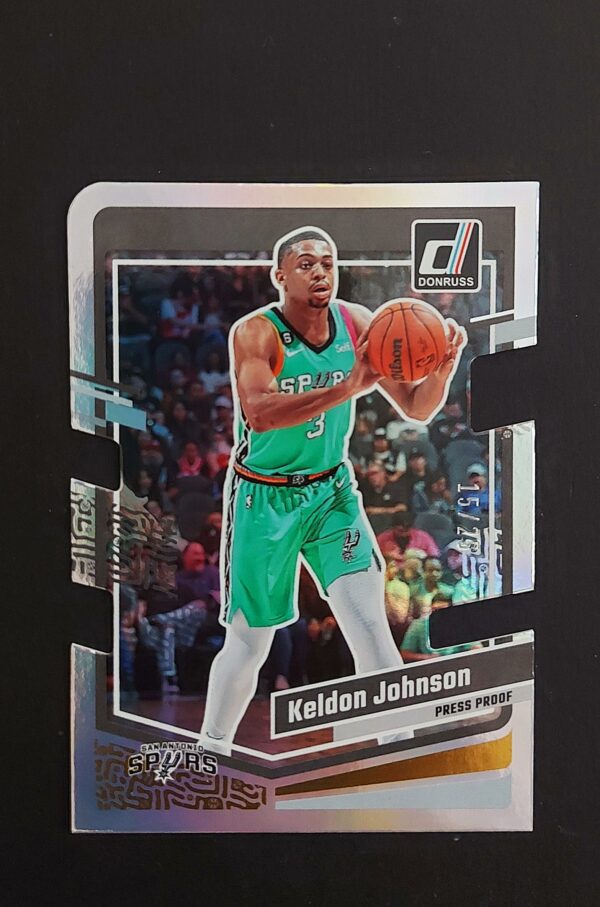 2023-24 Panini Donruss Keldon Johnson #50 15/25
