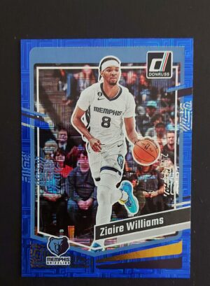 2023-24 Panini Donruss Ziaire Williams #55 20/49 Blue Choice