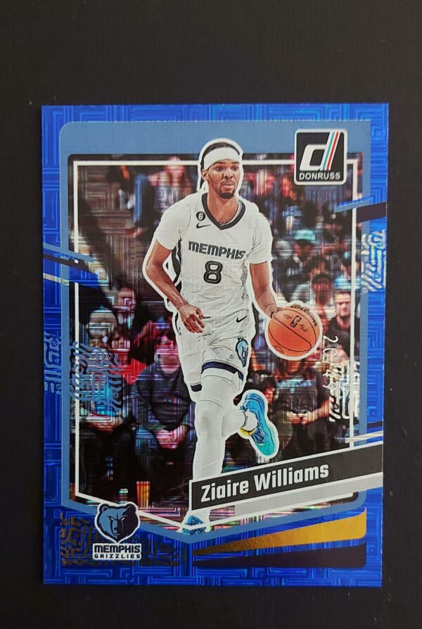 2023-24 Panini Donruss Ziaire Williams #55 20/49 Blue Choice
