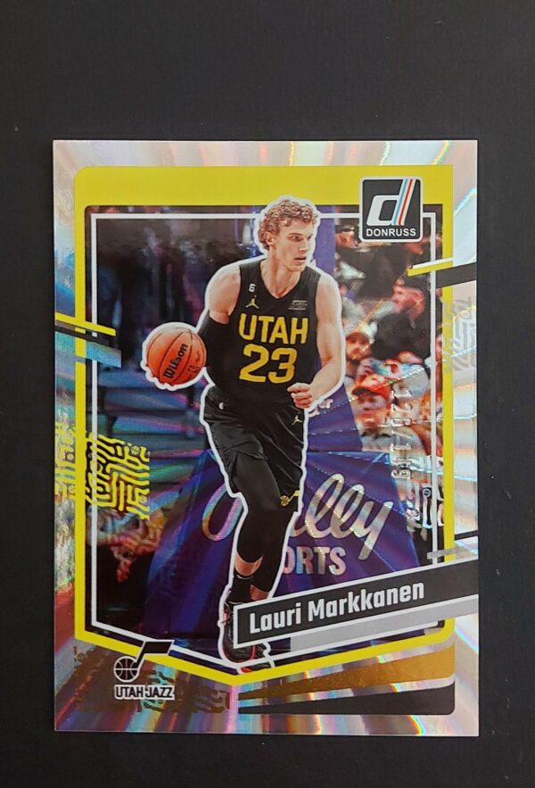 2023-24 Panini Donruss Lauri Markkanen #36 126/149 Holo Laser