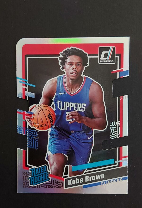 2023-24 Panini Donruss Kobe Brown #239 27/75 RC