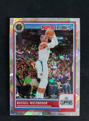 2023-24 Panini Hoops Premium Stock Russel Westbrook #211 Cracked Ice