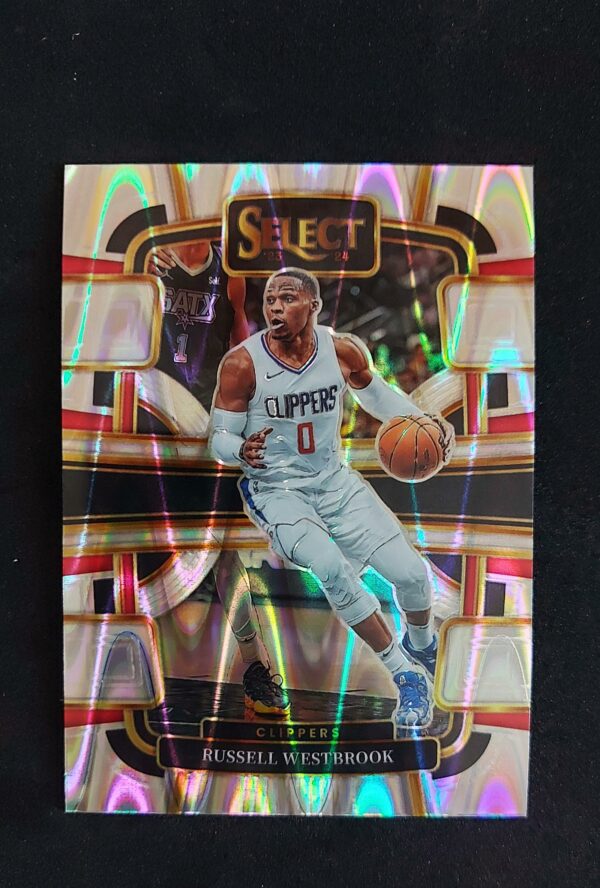 2023-24 Panini Select Russel Westbrook #55 Concourse Seismic