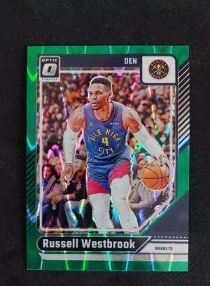 2024-25 Panini Donruss Russel Westbrook #15 Green Wave