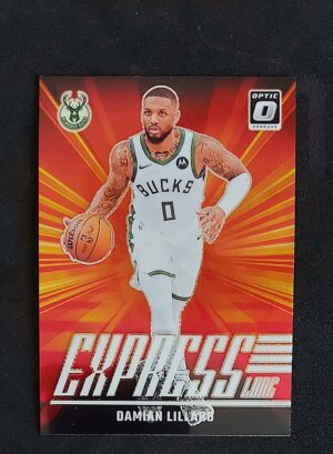 2024-25 Panini Optic Express Lane Damian Lillard #14