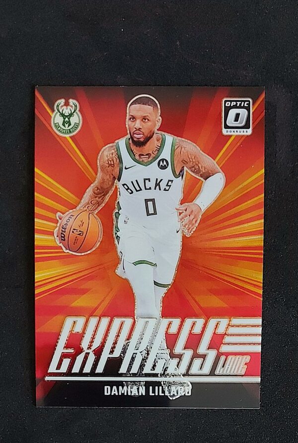 2024-25 Panini Optic Express Lane Damian Lillard #14