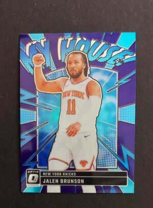 2024-25 Panini Optic My House Jalen Brunson #12 Purple