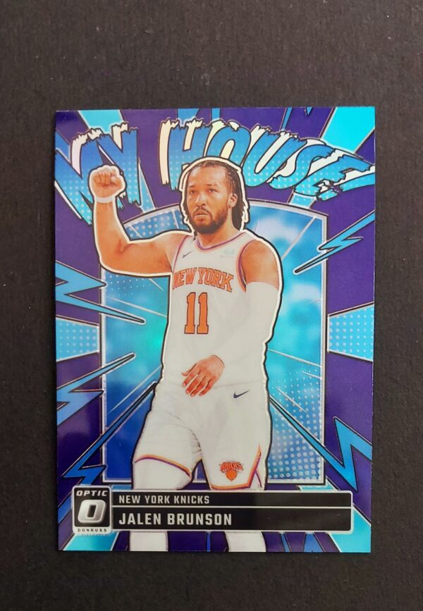 2024-25 Panini Optic My House Jalen Brunson #12 Purple