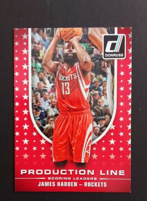 2014-15 Panini Donruss Production Line James Harden #5