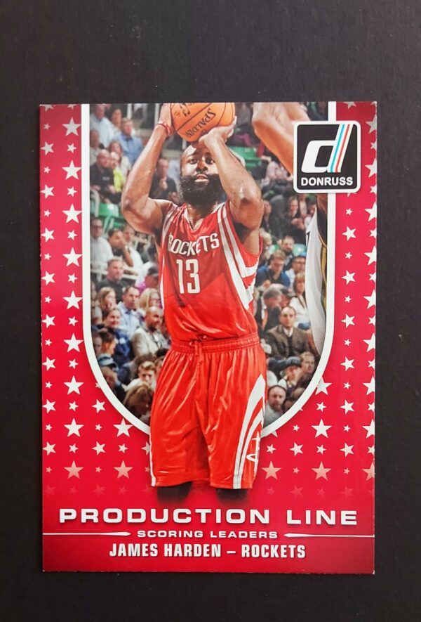 2014-15 Panini Donruss Production Line James Harden #5