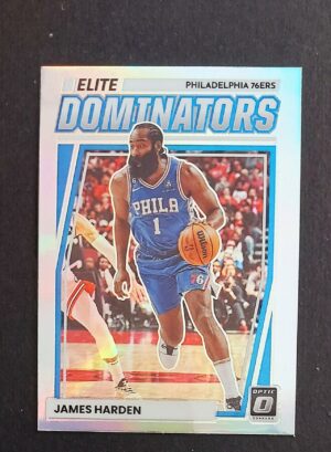 2022-23 Panini Optic Elite Dominators James Harden #2 Silver