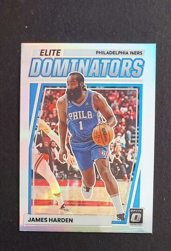 2022-23 Panini Optic Elite Dominators James Harden #2 Silver