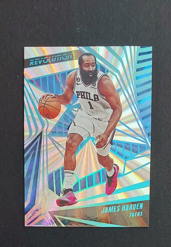 2023-24 Panini Revolution James Harden #21 65/75 Sunburst