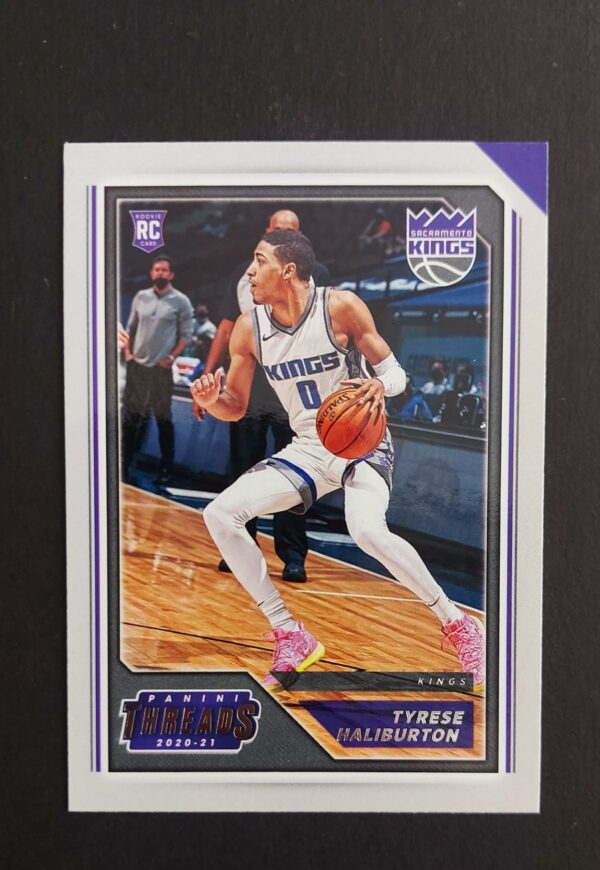 2020-21 Panini Chronicles Threads Tyrese Haliburton #91 RC