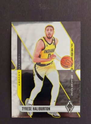 2023-24 Panini Phoenix Fade to Black Tyrese Haliburton #12