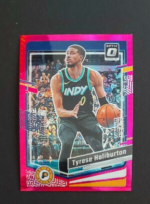 2023-24 Panini Optic Tyrese Haliburton #27 Purple