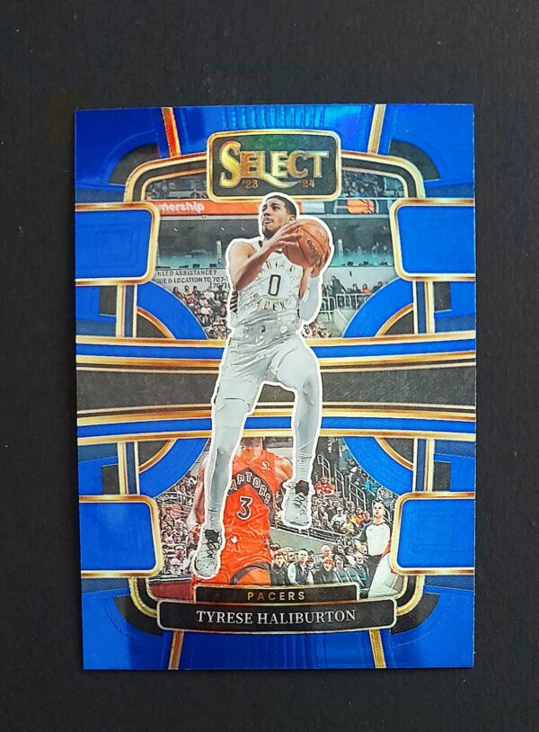 2023-24 Panini Select Tyrese Haliburton #29 Concourse Prizm