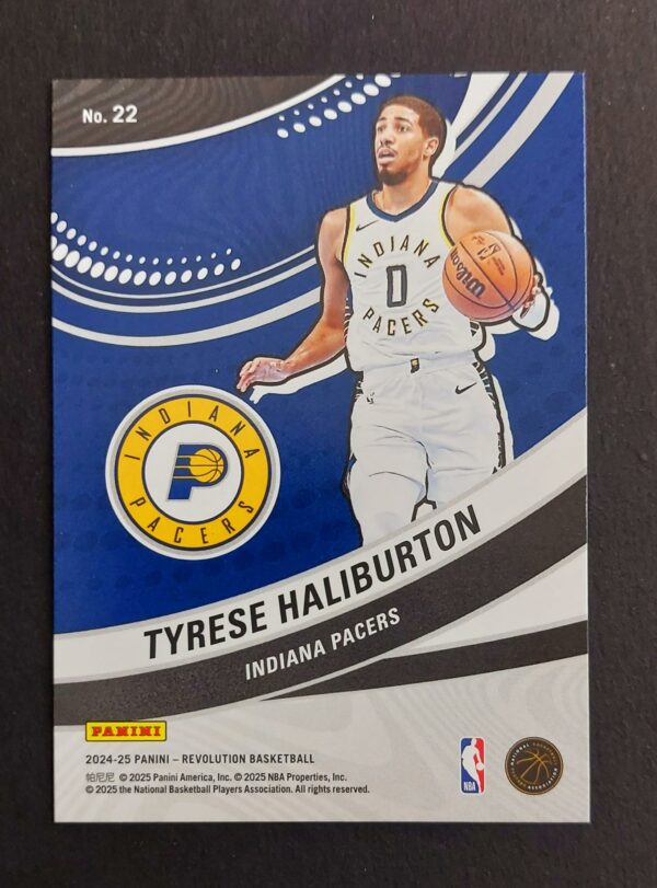 2024-25 Panini Revolution Vortex Tyrese Haliburton #22