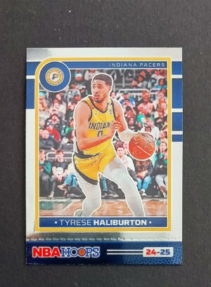 2024-25 Panini Hoops Tyrese Haliburton #104 Optichrome