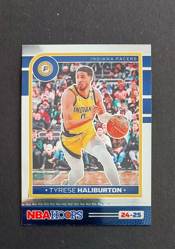 2024-25 Panini Hoops Tyrese Haliburton #104 Optichrome