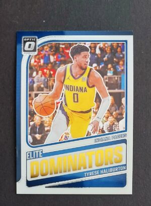 2024-25 Panini Optic Elite Dominators Tyrese Haliburton #9