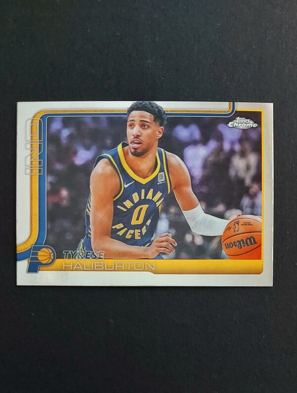 2025-26 Topps Chrome Tyrese Haliburton #3