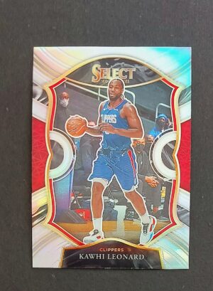 2020-21 Panini Select Kawhi Leonard #37 Concourse Silver
