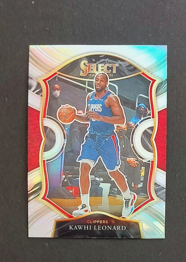 2020-21 Panini Select Kawhi Leonard #37 Concourse Silver