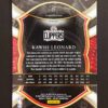 2020-21 Panini Select Kawhi Leonard #37 Concourse Red White Orange