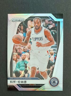 2024-25 Panini Prizm Kawhi Leonard #189 Silver Chinese