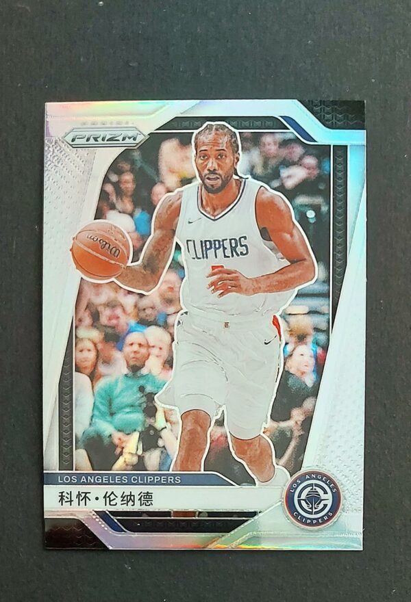 2024-25 Panini Prizm Kawhi Leonard #189 Silver Chinese