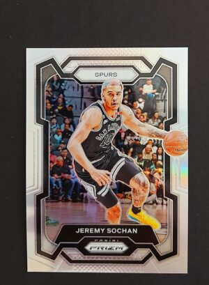 2023-24 Panini Prizm Jeremy Sochan #122 Silver