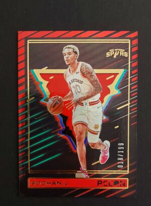 2023-24 Panini Recon Jeremy Sochan #192 018/199