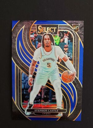 2024-25 Panini Select Stephon Castle #175 Premier Level RC Prizm