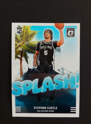 2024-25 Panini Optic Splash! Stephon Castle #14 RC
