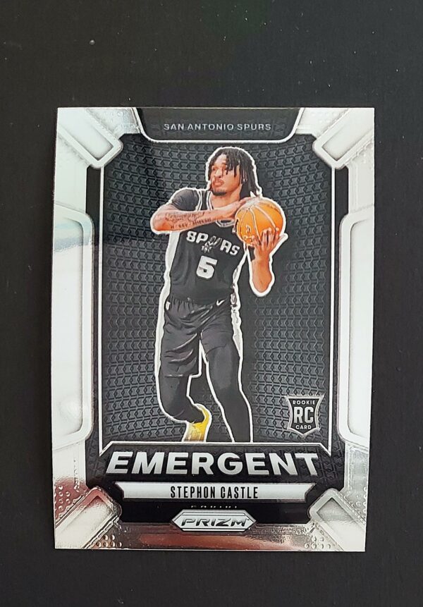 2024-25 Panini Prizm Emergent Stephon Castle #29 RC