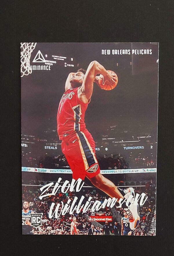 2019-20 Panini Chronicles Luminance Zion Williamson #143 RC