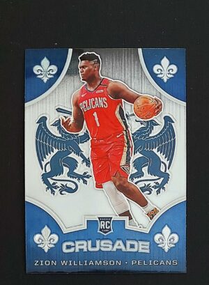 2019-20 Panini Chronicles Crusade Zion Williamson #529 RC
