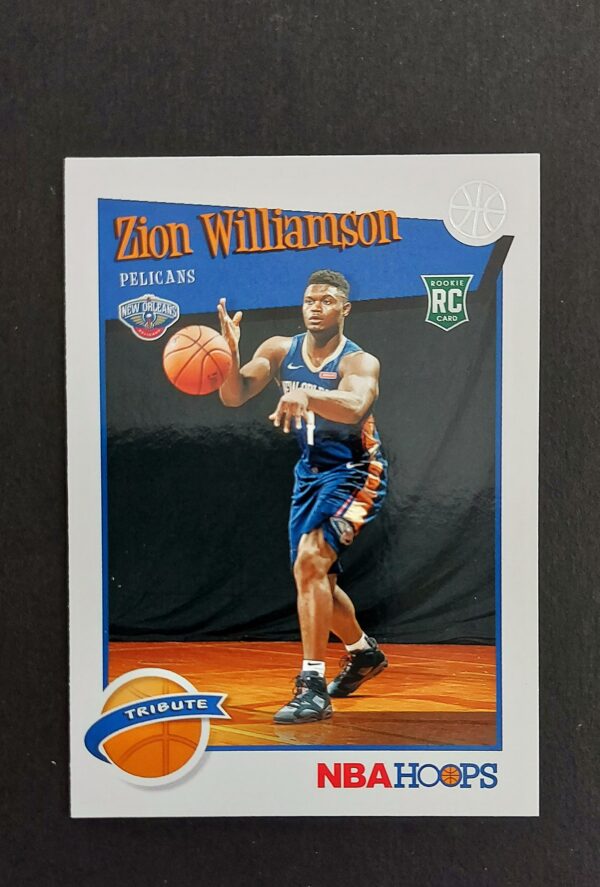 2019-20 Panini Hoops Tribute Zion Williamson #296 RC