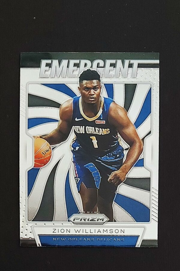 2019-20 Panini Prizm Emergent Zion Williamson #7 RC